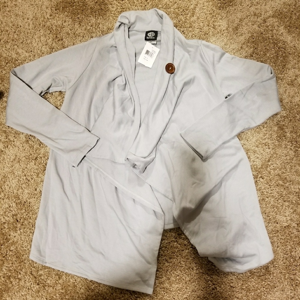 Bobeau one button fleece